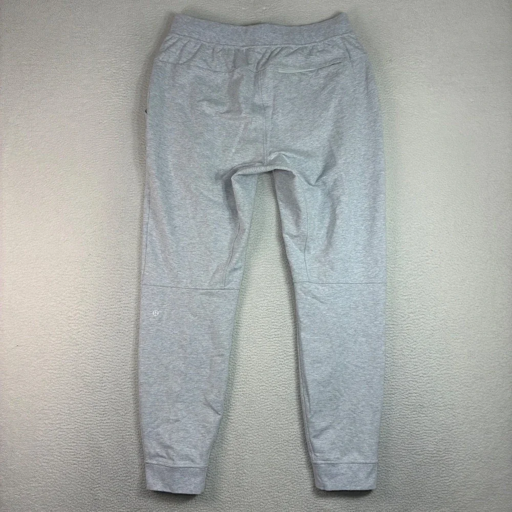 Lululemon City Sweat Joggers Men L Gray At Ease Stretch Sweatpant Casual LM5536S